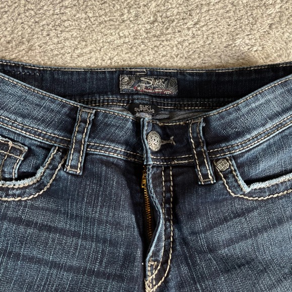 Silver Suki Surplus Women's‎ Bootcut Jeans Size W29 L30 - Picture 12 of 12